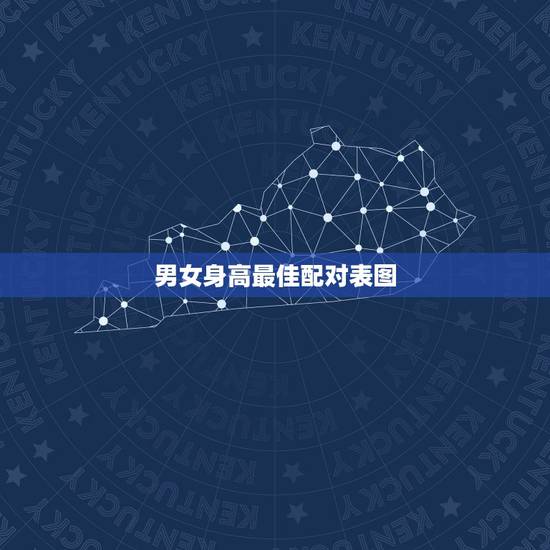 男女身高最佳配对表图，男生女生最佳身高搭配？