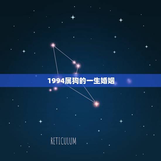 1994属狗的一生婚姻，1994年属狗犯二婚