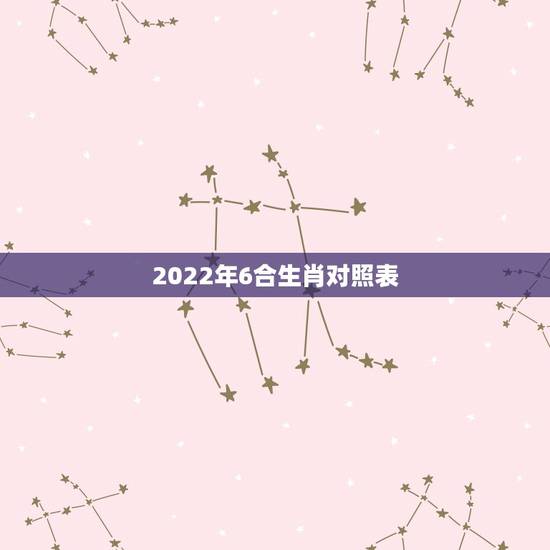 2022年6合生肖对照表,明年是什么生肖2022年所属的生肖 2022年6合生肖对照表,明年是什么生肖2022年所属的生肖