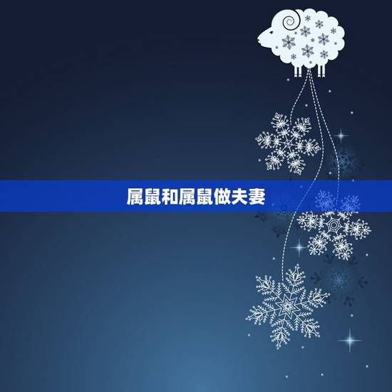 属鼠和属鼠做夫妻,属虎人和属鼠人做夫妻 属鼠和属鼠做夫妻,属虎人和属鼠人做夫妻