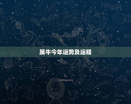 属牛今年运势及运程，生肖牛每日运势查询