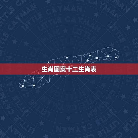 生肖图案十二生肖表，春晚十二生肖的图案怎么做的？