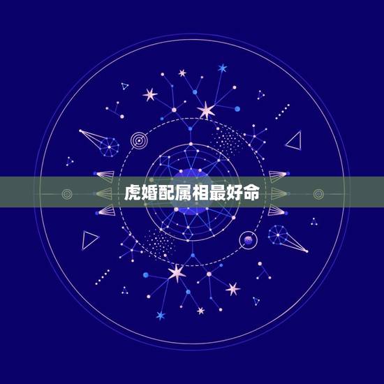 虎婚配属相最好命，属虎的和什么属相婚配好？
