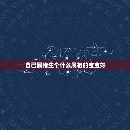 自己属猪生个什么属相的宝宝好，男的属鼠女的属猪生个什么属相的宝宝好