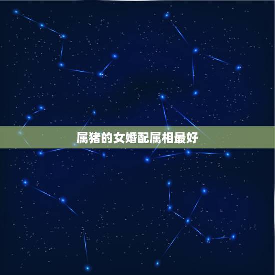 属猪的女婚配属相最好,属猪女的和属马男好不好? 属猪的女婚配属相最好,属猪女的和属马男好不好?