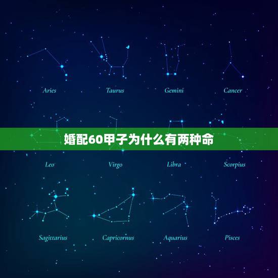 婚配60甲子为什么有两种命,六十花甲子,男女同命伦什么意思 婚配60甲子为什么有两种命,六十花甲子,男女同命伦什么意思
