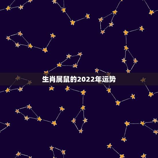 生肖属鼠的2022年运势,2022年12生肖运势解析 生肖属鼠的2022年运势,2022年12生肖运势解析