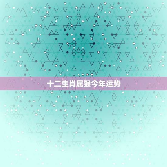 十二生肖属猴今年运势，2022 年猴子的运程及财运如何