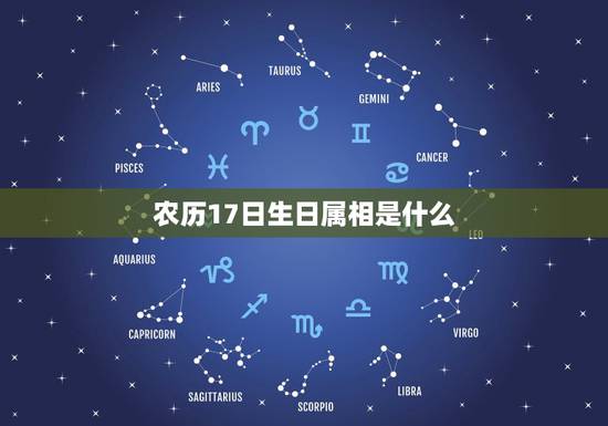农历17日生日属相是什么，农历1969年1月17日出生属什么星座