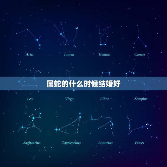 属蛇的什么时候结婚好,属蛇什么时候结婚好 属蛇的什么时候结婚好,属蛇什么时候结婚好