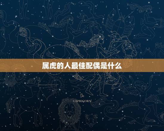 属虎的人最佳配偶是什么,属虎最佳婚配 属虎的人最佳配偶是什么,属虎最佳婚配