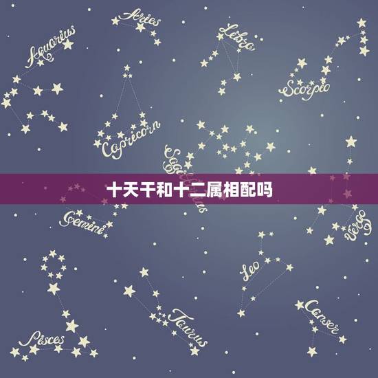 十天干和十二属相配吗,十天干,十二地支是怎样搭配完成一个循环 十天干和十二属相配吗,十天干,十二地支是怎样搭配完成一个循环