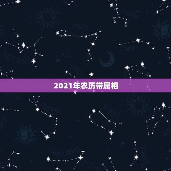 2021年农历带属相，农历2021年属什么年