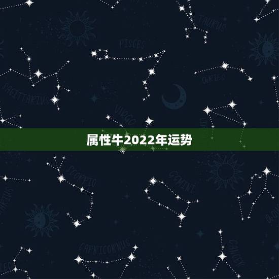 属性牛2022年运势，1973年属牛人在2022年的运势