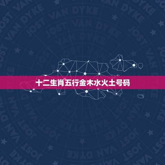 十二生肖五行金木水火土号码，十二生肖分别属什么。(金木水火土)