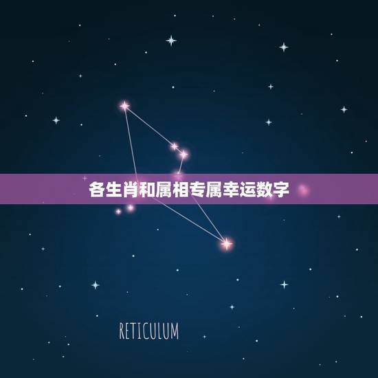 各生肖和属相专属幸运数字，请问十二生肖不同星座的幸运数字，幸运色，幸运