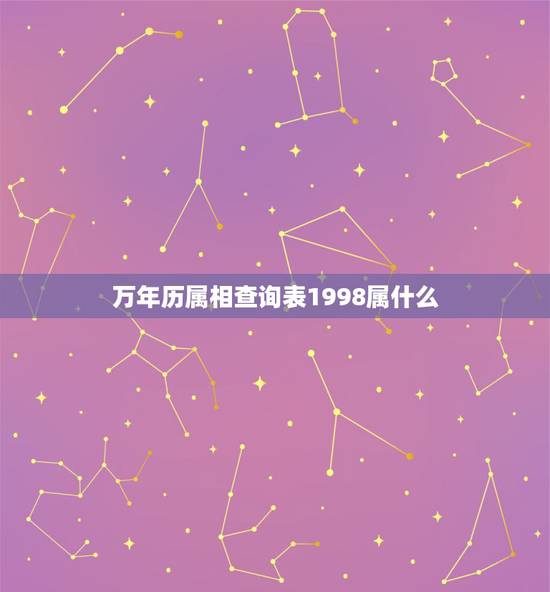 万年历属相查询表1998属什么,万年历日期,属相查询 万年历属相查询表1998属什么,万年历日期,属相查询