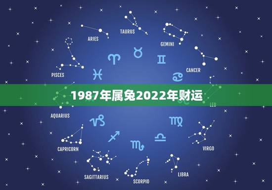1987年属兔2022年财运，1987属兔2024年的运势及运程