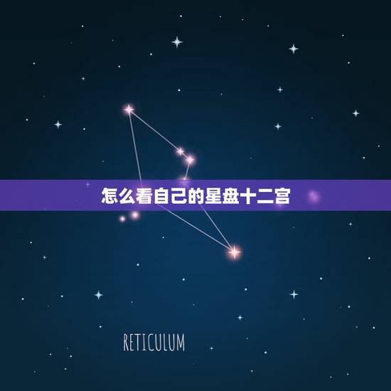 怎么看自己的星盘十二宫，怎么查看星座