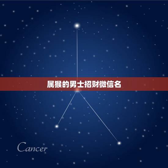 属猴的男士招财微信名，属狗微信起什么名字招财取个微信的名字