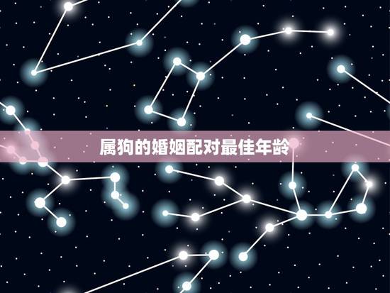 属狗的婚姻配对最佳年龄,属狗与属什么婚姻相配? 属狗的婚姻配对最佳年龄,属狗与属什么婚姻相配?