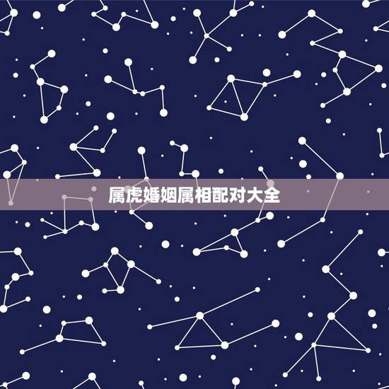 属虎婚姻属相配对大全，2个98年属虎的可以结婚吗