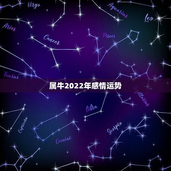 属牛2022年感情运势，属牛女2021年的感情运