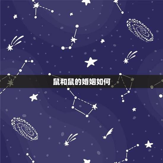 鼠和鼠的婚姻如何，属鼠与属鼠不好的方面