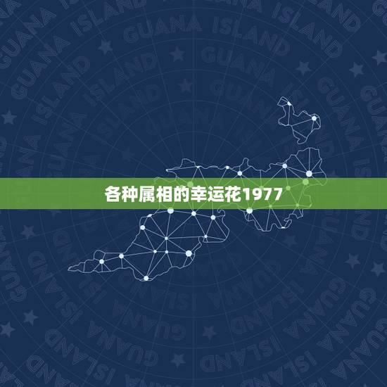 各种属相的幸运花1977，农历1977年11月10日，属相是什么，什么