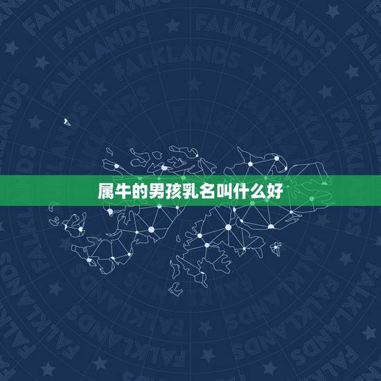 属牛的男孩乳名叫什么好，属牛男孩小名洋气点的