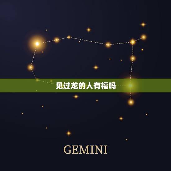 见过龙的人有福吗,面相龙脸的人有福气吗 见过龙的人有福吗,面相龙脸的人有福气吗