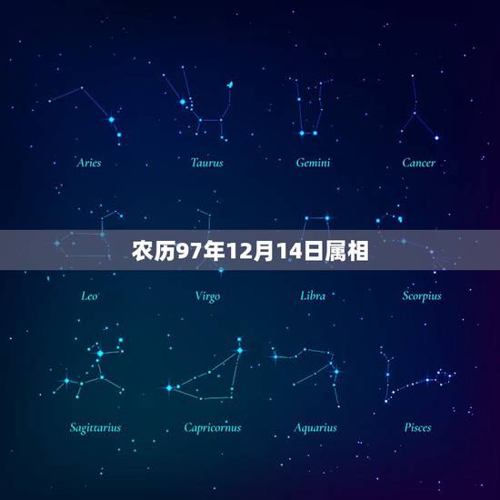 农历97年12月14日属相,2014年12月26号属什么生肖 农历97年12月14日属相,2014年12月26号属什么生肖