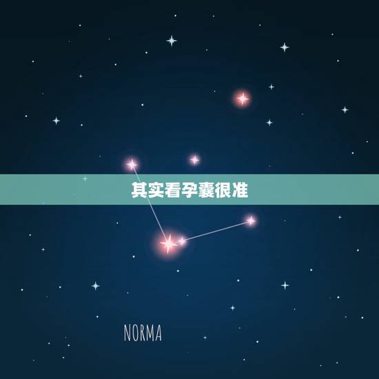 其实看孕囊很准，怀孕两个月孕囊看男女准不准啊？医院b超给看婴儿性别吗？
