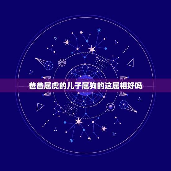 爸爸属虎的儿子属狗的这属相好吗，属鼠的和属狗的配吗？女属鼠和男属狗配吗