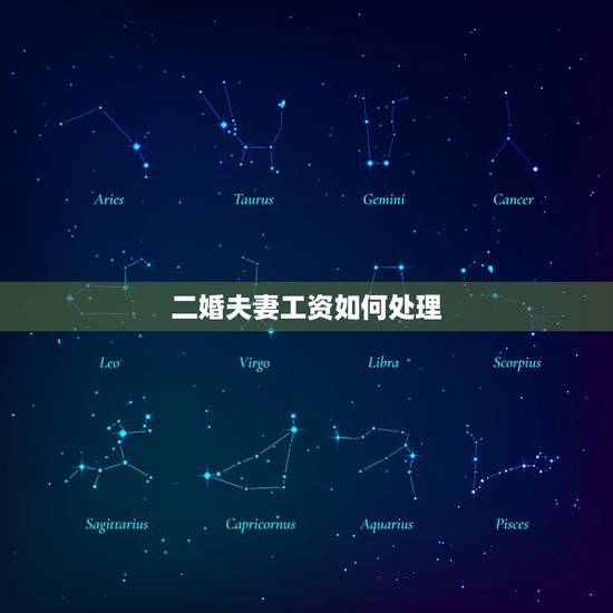 二婚夫妻工资如何处理,双方都有子女,再婚两方工资怎么管理 二婚夫妻工资如何处理,双方都有子女,再婚两方工资怎么管理