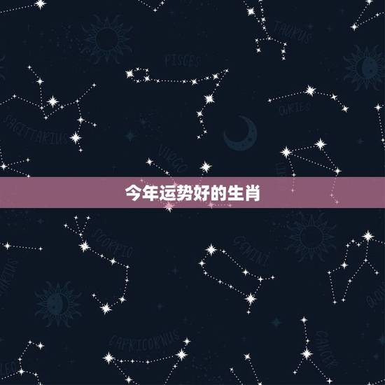 今年运势好的生肖，今年生肖兔的运势怎么样