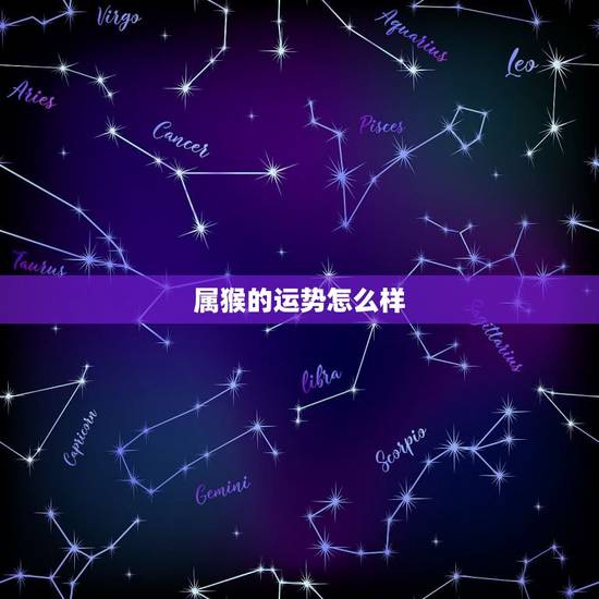 属猴的运势怎么样，80年属猴42岁有个劫