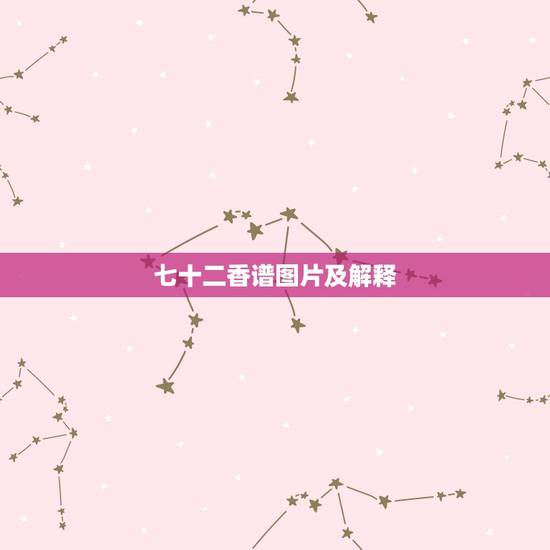 七十二香谱图片及解释,四十二香谱图和七十二香谱图有什么区别 七十二香谱图片及解释,四十二香谱图和七十二香谱图有什么区别
