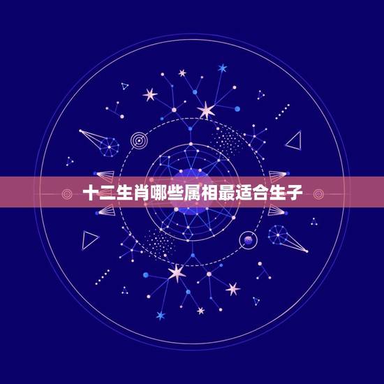 十二生肖哪些属相最适合生子，十二生肖当中，哪个属相最好？