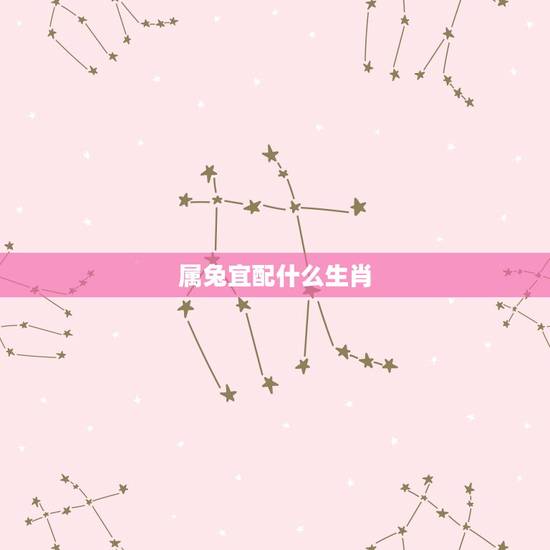 属兔宜配什么生肖，兔宜配忌配什么