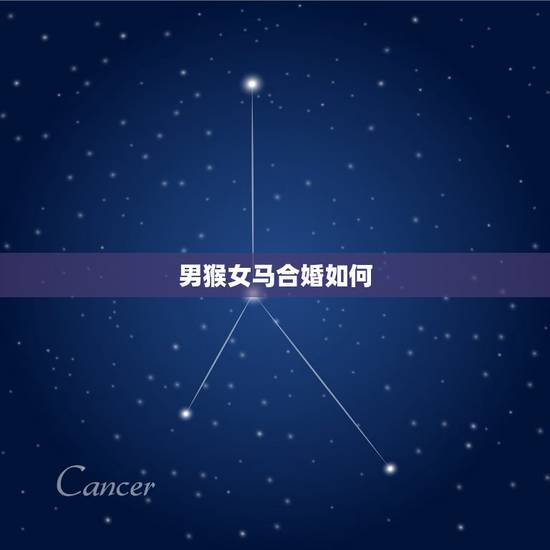 男猴女马合婚如何，90马女92男猴婚姻好吗