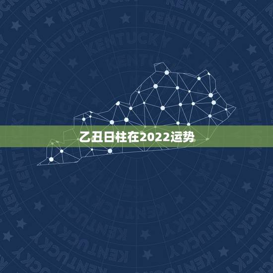 乙丑日柱在2022运势，不同日柱看2022年壬寅年运势