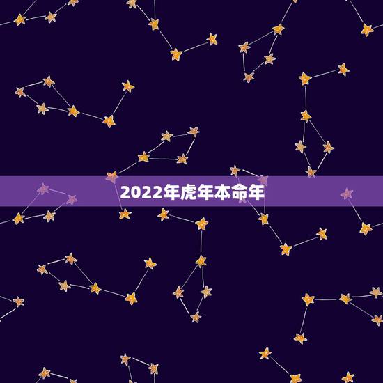 2022年虎年本命年,本命年的大忌属虎2022 2022年虎年本命年,本命年的大忌属虎2022