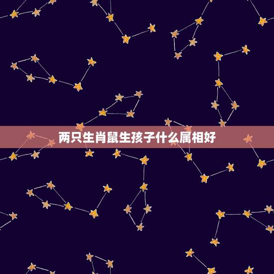 两只生肖鼠生孩子什么属相好,属鼠的夫妻生一个什么属象的孩子最好? 两只生肖鼠生孩子什么属相好,属鼠的夫妻生一个什么属象的孩子最好?