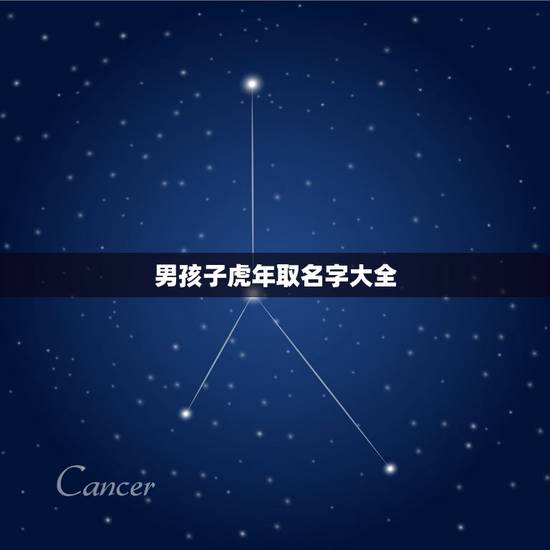男孩子虎年取名字大全 属虎名字寓意好的字 男孩子虎年取名字大全 属虎名字寓意好的字