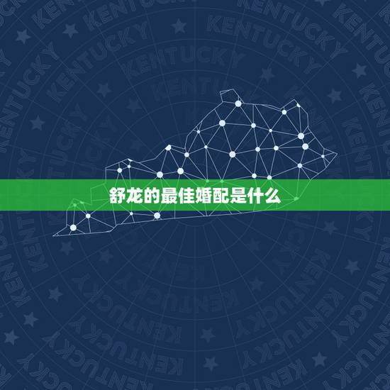 舒龙的最佳婚配是什么，属龙男和什么属相最配