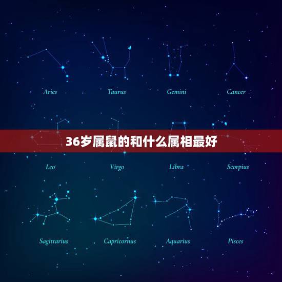 36岁属鼠的和什么属相最好,2021年36岁属什么生肖 36岁属鼠的和什么属相最好,2021年36岁属什么生肖