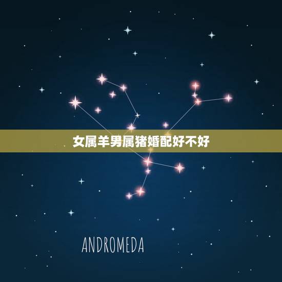 女属羊男属猪婚配好不好，属相婚配：男属猪和女属羊相配吗