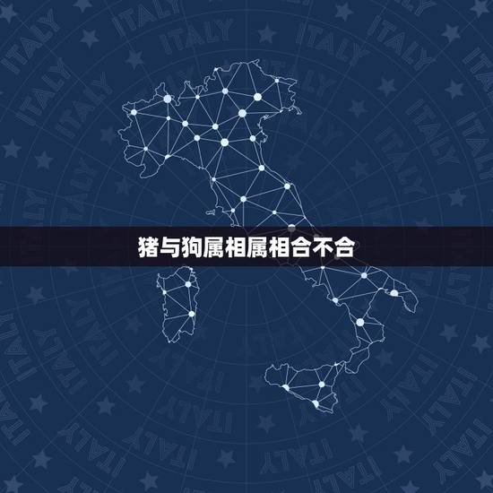 猪与狗属相属相合不合，属猪和属狗的能相配吗？