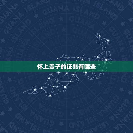 怀上贵子的征兆有哪些,什么叫命中有贵子 怀上贵子的征兆有哪些,什么叫命中有贵子